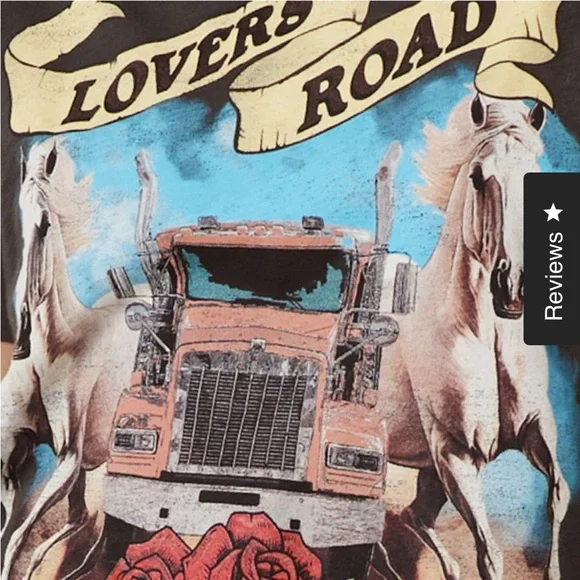 LOVERS ROAD BIKER TEE - Picture 4 of 5